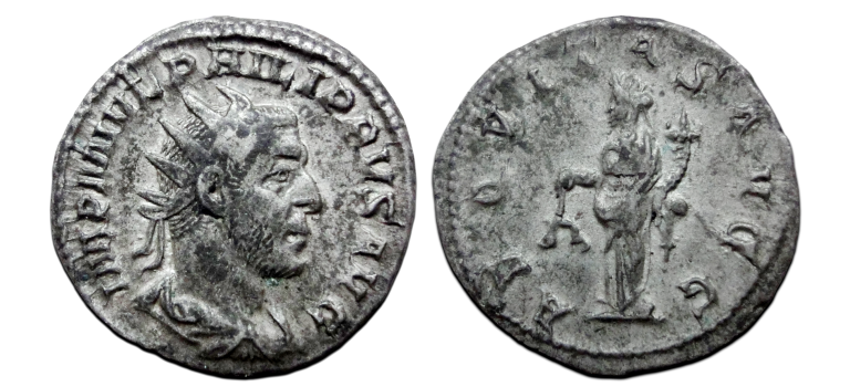Philippus I - AEQVITAS AVGG (JUL2621) Philippus I - AEQVITAS AVGG (JUL2621)