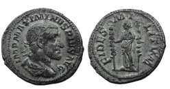 Maximinus I - denarius FIDES MILITVM  (JUL2622)