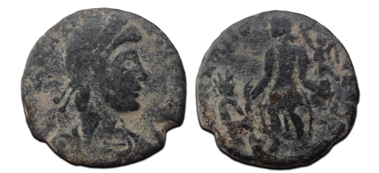 MAGNUS MAXIMUS  - REPARATIO REIPVB  schaarse keizer (JUL2635)
