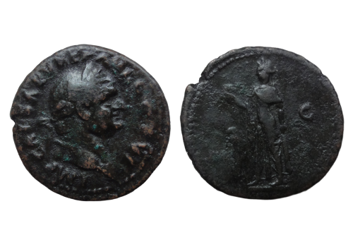 Vespasianus - AS SPES ongepubliseerd ! (JUL2645) Vespasianus - AS SPES ongepubliseerd ! (JUL2645)