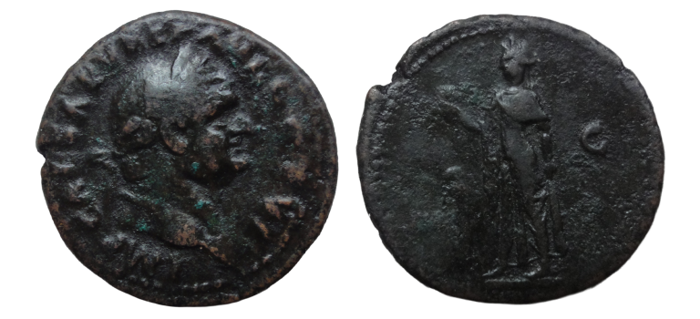 Vespasianus - AS SPES ongepubliseerd ! (JUL2645) Vespasianus - AS SPES ongepubliseerd ! (JUL2645)
