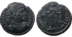 Constantius II - concordia militvm schaars geslagen onder Vetranio (JUL2650)