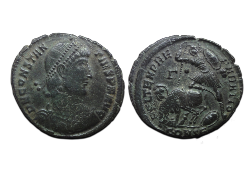 Constantius II - Gevallen ruiter (JUL2660)
