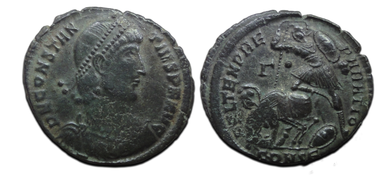 Constantius II - Gevallen ruiter (JUL2660)