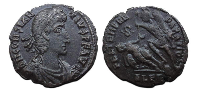 Constantius II - Gevallen ruiter (JUL2672) Constantius II - Gevallen ruiter (JUL2672)