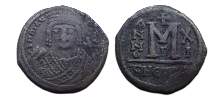 Maurice Tiberius - Follis Antioch (JUL2675) Maurice Tiberius - Follis Antioch (JUL2675)