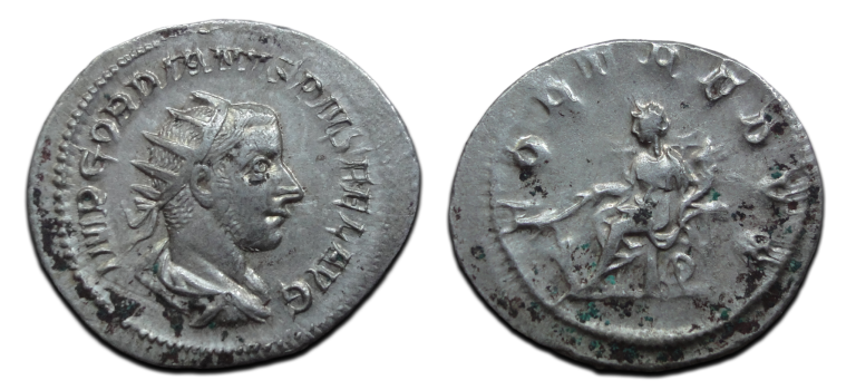 Gordianus III - FORTUNA (JUL2677) Gordianus III - FORTUNA (JUL2677)