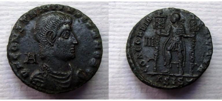 Constantius Gallus - CONCORDIA MILITUM Zeldzaam! (JUN2210)