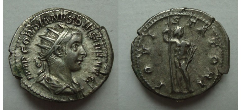 Gordianus III - IOVI STATORI bijna prachtig! (JUN22111)