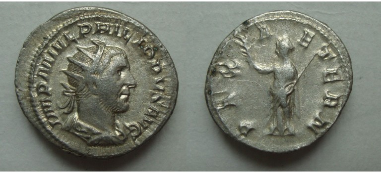 Philippus I - PAX AETERN antoninian (JUN22116)