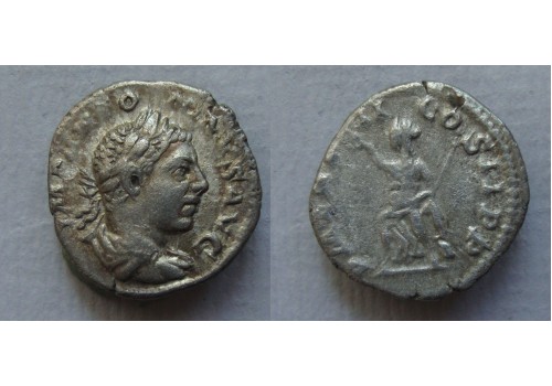 Elagabalus - denarius  PAX (JUN2219)