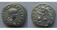 Geta - Victoria denarius, Geta als kind! (JUN2227)