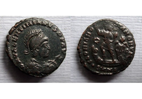 Valentinian II -  emperor on a galley BEAUTY!  (JUN2244)