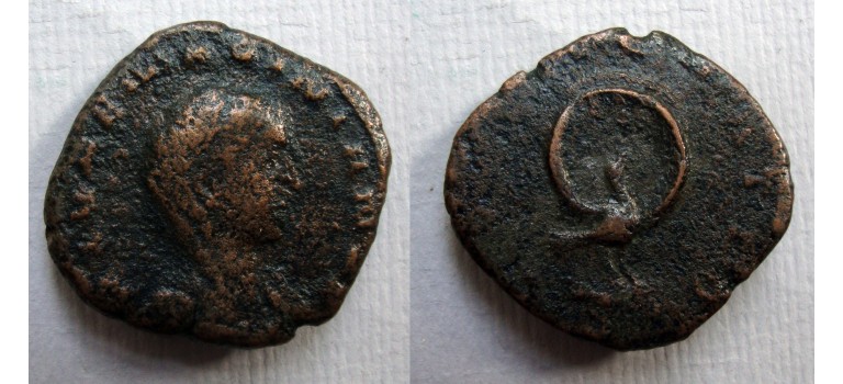 Mariniana - SESTERTIUS zeldzame keizerin, vrouw van Valerius! (JUN2257) Mariniana - SESTERTIUS zeldzame keizerin, vrouw van Valerius! (JUN2257)
