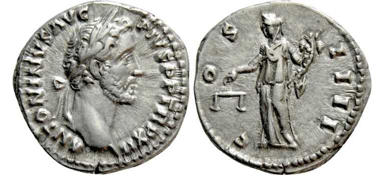 Antoninus Pius - denarius AEQUITAS (JUN2275)