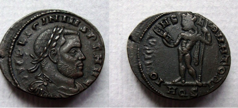 Licinius - iovi conservator Aquileia schaars! (JUN2296)