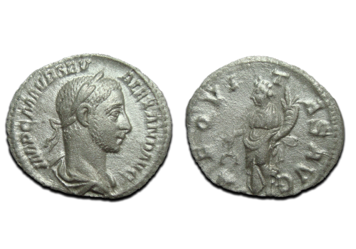 Severus Alexander - denarius AEQVITAS! (JUN2401)