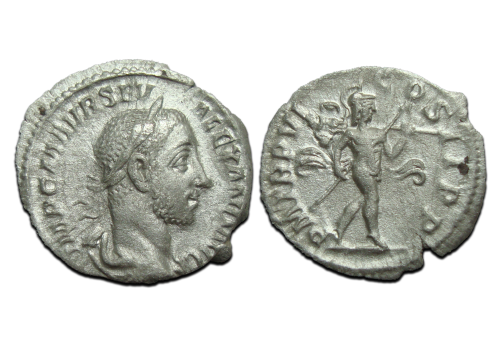 Severus Alexander - MARS denarius (JUN2402)