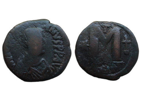 Justinian I - Follis! (JUN24100) Justinian I - Follis! (JUN24100)