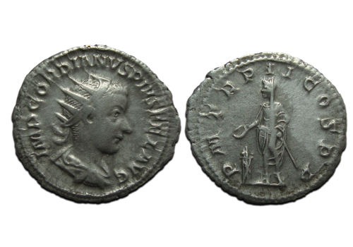 Gordianus III - Offerende keizer (JUN2467)