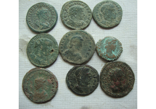 25 roman coins (JUN2501)