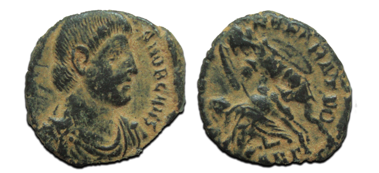 Julianus II - Soldaat spiest ruiter Antioch Zeldzaam  (JUN2504)