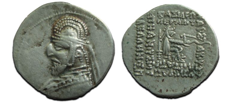 PARTHEN - Drachme van Mithradates III (JUN25107)