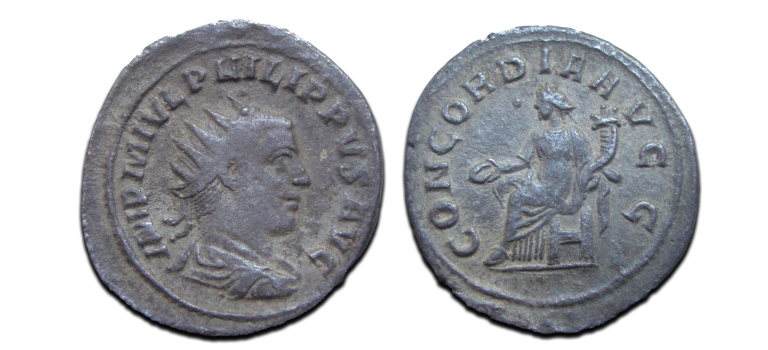 Philippus II - Concordia not in RIC (JUN25114)