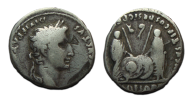 Augustus - denarius Caius en Lucius  (JUN25129)
