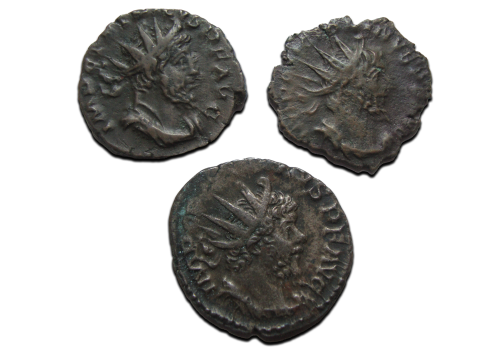 2 emperors form the Gallic empire (JUN25136)