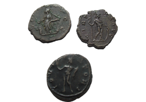 2 emperors form the Gallic empire (JUN25136)