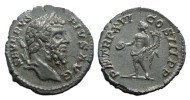 Septimius Severus - denarius Genius FDC! (JUN2534)