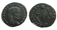 Galerius - FORTI FORTVNAE gesluierde buste zeldzaam! (JUN2544) Galerius - FORTI FORTVNAE gesluierde buste zeldzaam! (JUN2544)