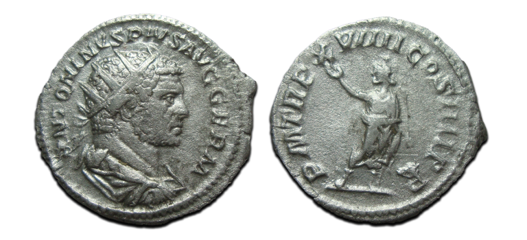 Caracalla - Antoninianus SERAPIS schaars (JUL22119) Caracalla - Antoninianus SERAPIS schaars (JUL22119)