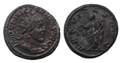 Victorinus - AEQUITAS met gezicht van Marius ZELDZAAM (JUN2602)