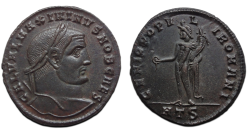 Galerius -  Genio Popvli HERACLEA Prachtig!  (JUN2614)
