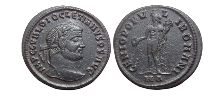 Diocletianus - Genio Heraclea (JUN2617) Diocletianus - Genio Heraclea (JUN2617)