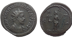 Maximianus  -  Antoninianus Pax  (JUN2618)