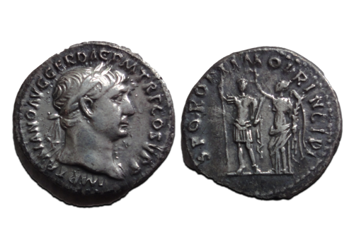 Trajanus- denarius Victoria kroont keizer schaars!  (JUN2624)