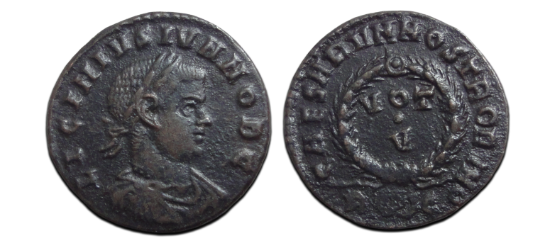 Licinius II - VOTIS V verr rare (JUn2631) Licinius II - VOTIS V verr rare (JUn2631)