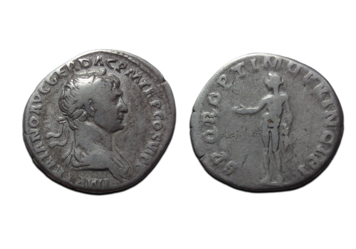 Trajan - Genius denarius (JUN2642) Trajan - Genius denarius (JUN2642)