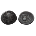 Romeinse republiek - denarius  T. Carisius  46 v. Chr. (JUN2645)