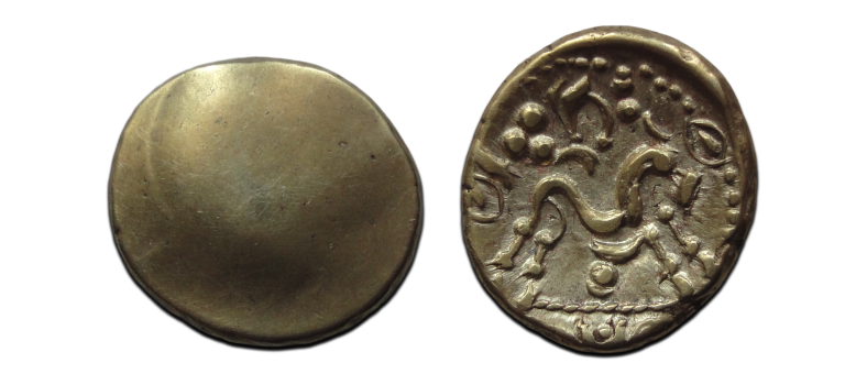 Belgische Kelten - gouden stater Ambiani 6,3 gram! (MA26101) Belgische Kelten - gouden stater Ambiani 6,3 gram! (MA26101)