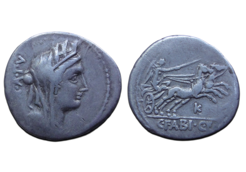 Romeinse Republiek - denarius L. Scribonius Libo 60 v. Christus (O2660) Romeinse Republiek - denarius L. Scribonius Libo 60 v. Christus (O2660)