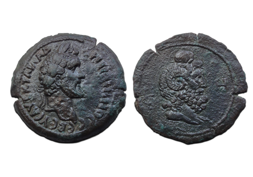 Antoninus Pius - Drachme Zeus-Ammon (JUN2668) Antoninus Pius - Drachme Zeus-Ammon (JUN2668)