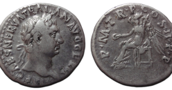 Trajanus- denarius Victoria mooi portret (JUN2673)