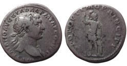 Trajanus - denarius mars (JUN2675)