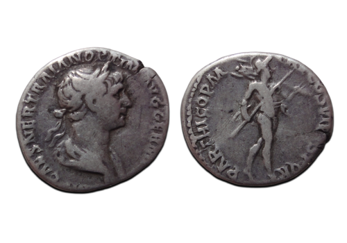 Trajanus- denarius mars (JUN2676) Trajanus- denarius mars (JUN2676)