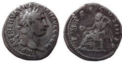 Trajanus- denarius Victoria  (JUN2677)