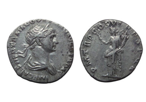 Trajanus - FELICITAS denarius (JUN2680) Trajanus - FELICITAS denarius (JUN2680)
